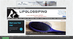 Desktop Screenshot of lipglossiping.com